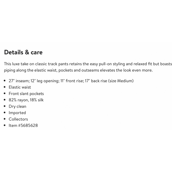 Lafayette 148 velvet pants - Picture 8 of 8